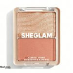 رژگونه و هایلایتر دوکاره شیگلم مدل Glam 101 Hybrid