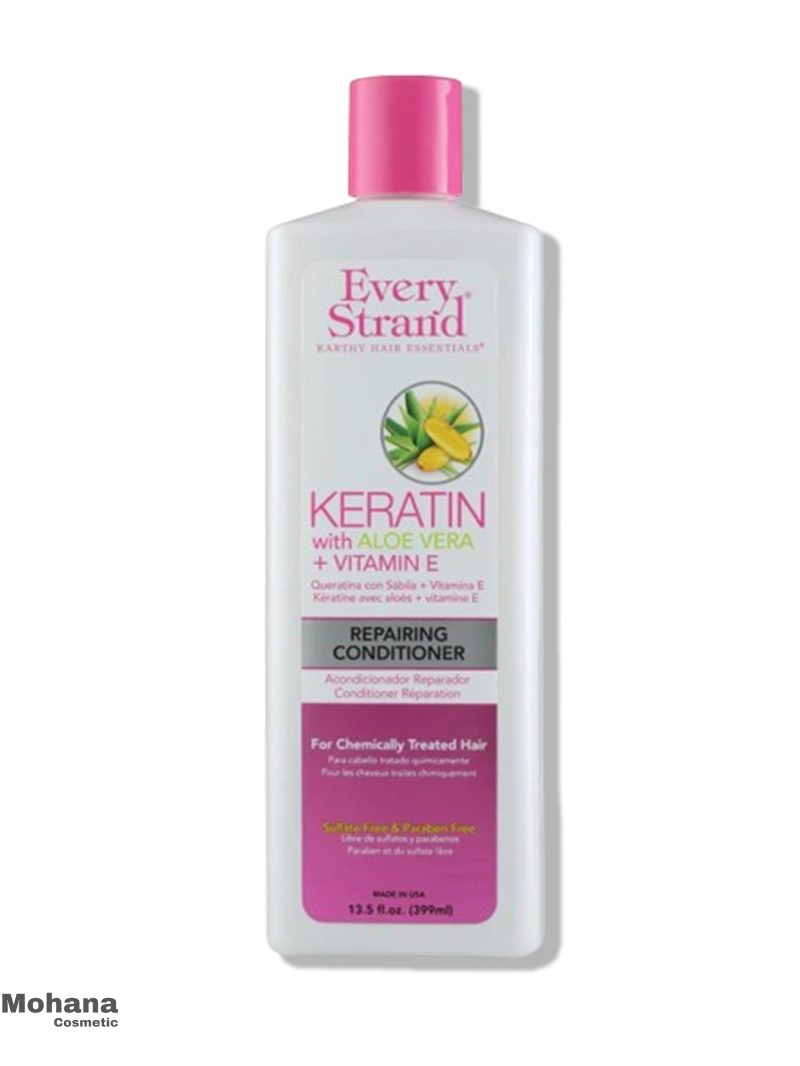 نرم-کننده-مو-اوری-استرند-مدل-Keratin-with-Aloe-Vera-+-Vitamin-E