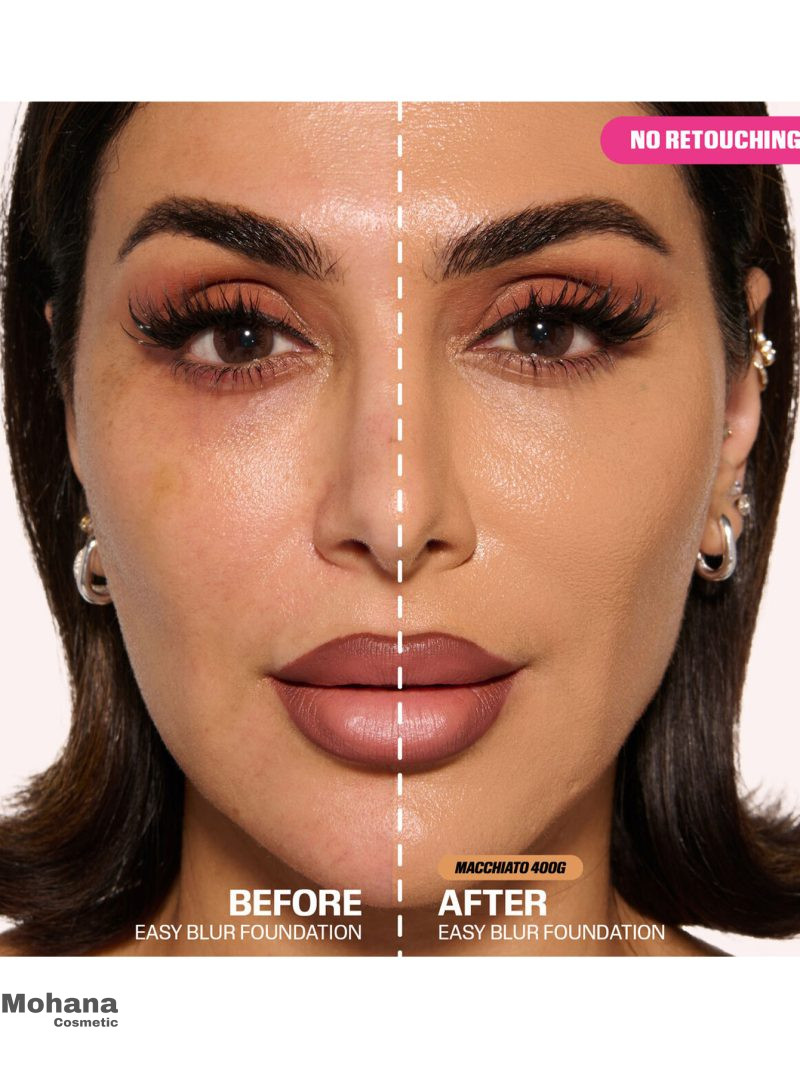 کرم پودر هدی بیوتی مدل Easy Blur حاوی نیاسینامید 30ml - Image 5