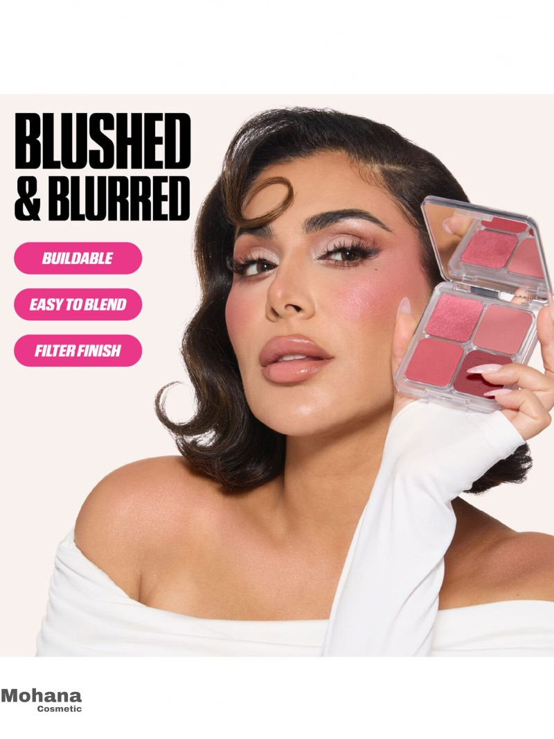 پالت رژگونه هدی بیوتی مدل Blush Filter Blurring - Image 3
