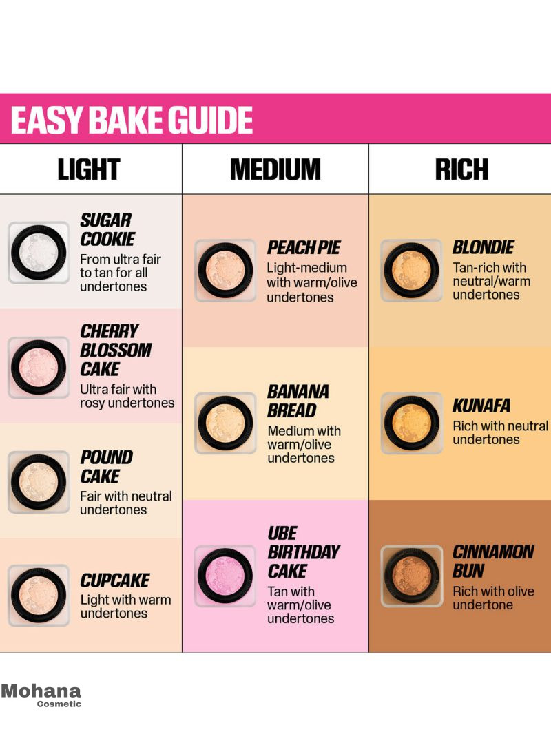پودر فیکس هدی بیوتی مدل Easy Bake Loose - Image 4