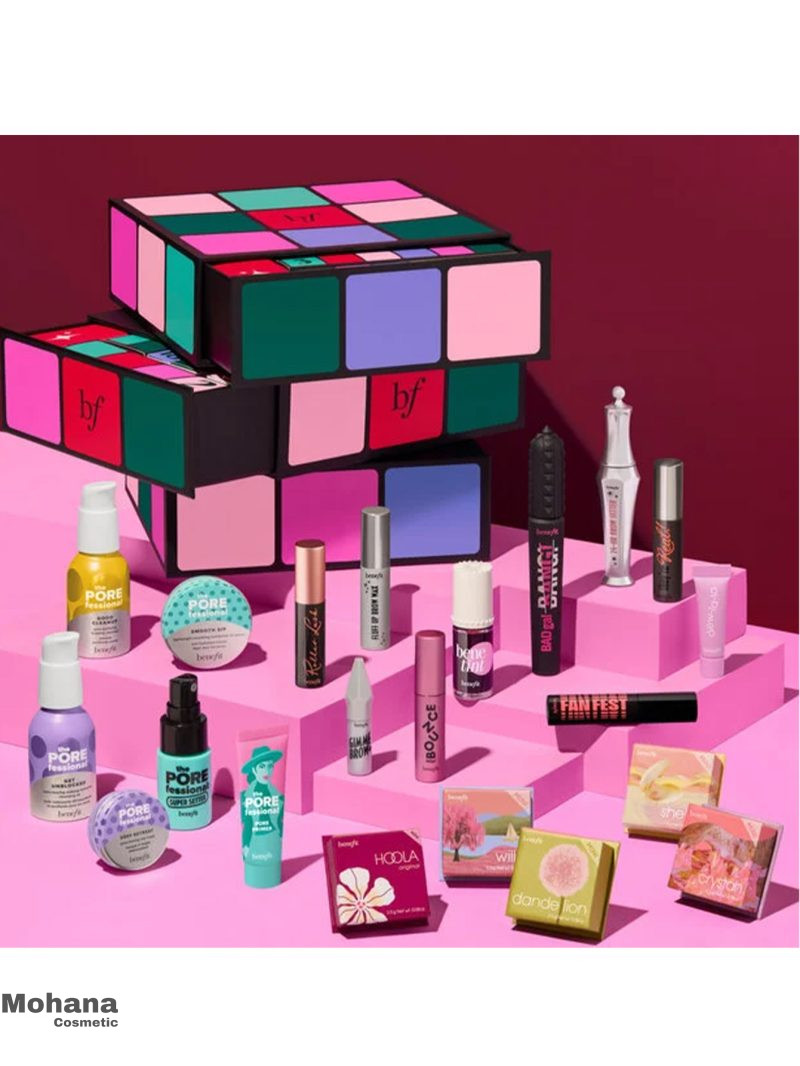 ست هدیه آرایش بنفیت مدل Glam Cube - Image 4