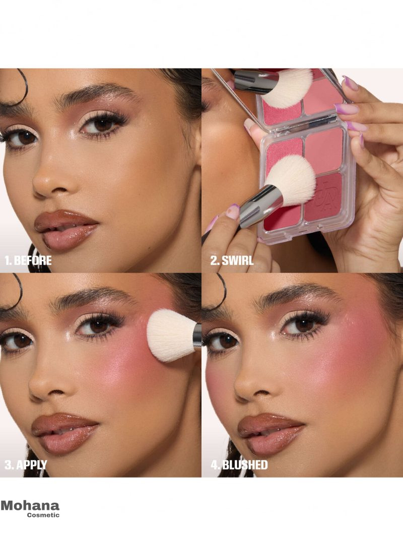 پالت رژگونه هدی بیوتی مدل Blush Filter Blurring - Image 4