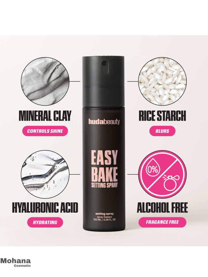 اسپری فیکس هدی بیوتی مدل Easy Bake - Image 3