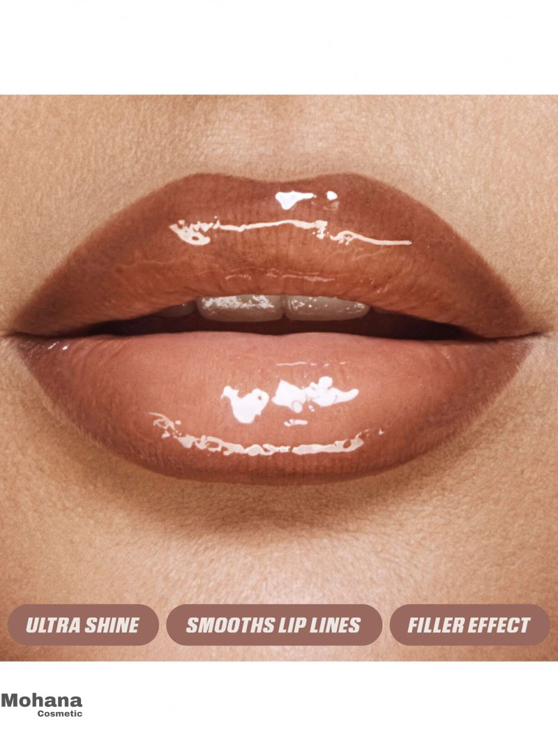 ست لیپ گلاس و مداد لب هدی بیوتی مدل Juicy Coco Lip Duo - Image 6