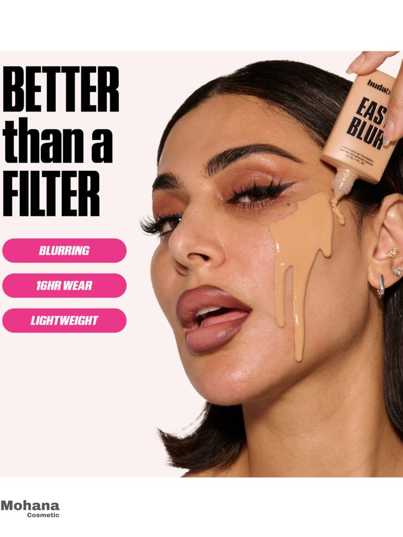 کرم پودر هدی بیوتی مدل Easy Blur حاوی نیاسینامید 30ml - Image 8