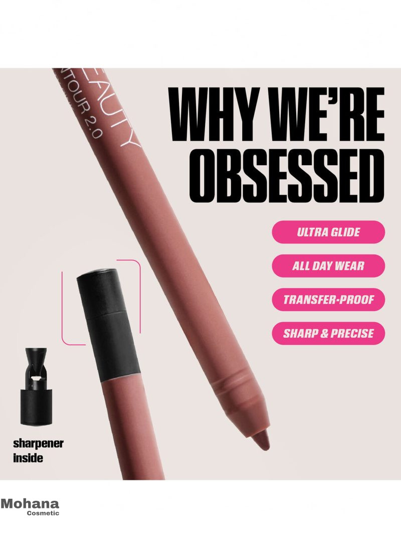 ست لیپ گلاس و مداد لب هدی بیوتی مدل Juicy Coco Lip Duo - Image 7