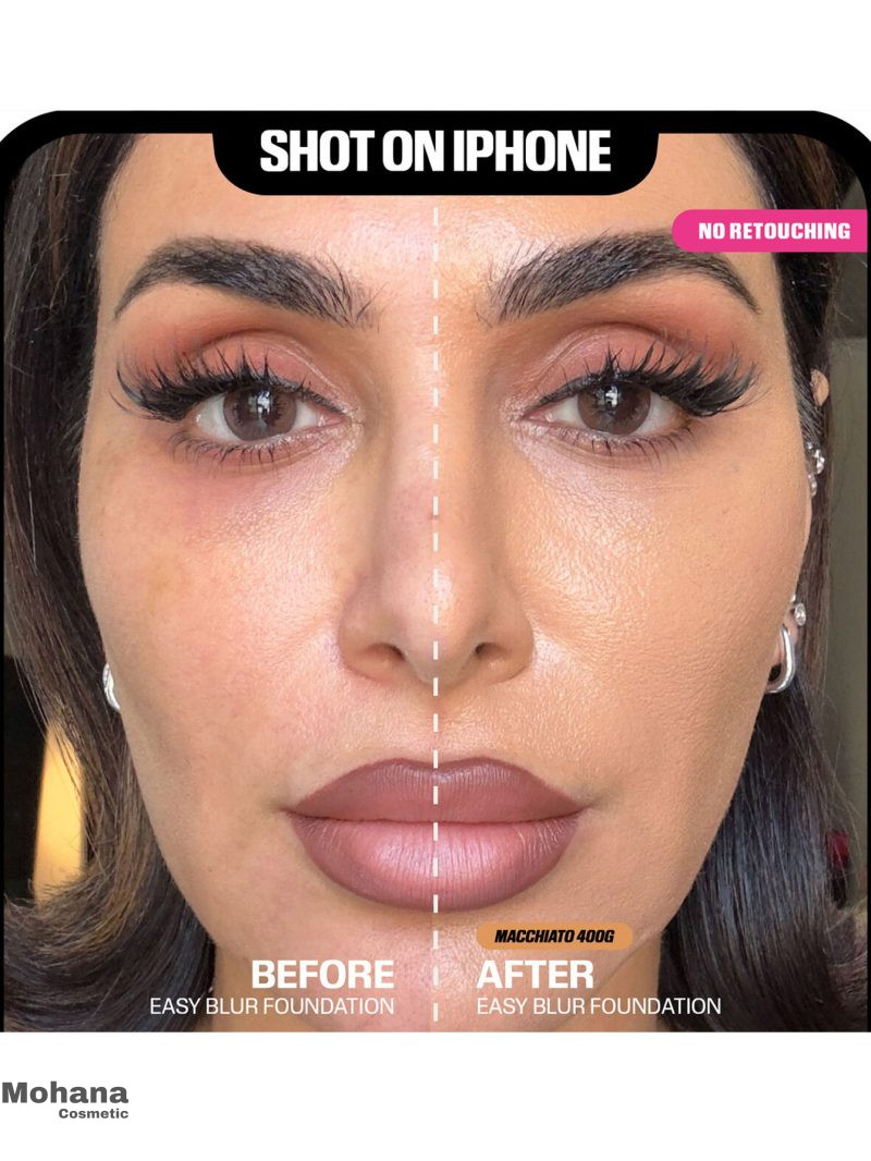 کرم پودر هدی بیوتی مدل Easy Blur حاوی نیاسینامید 30ml - Image 9