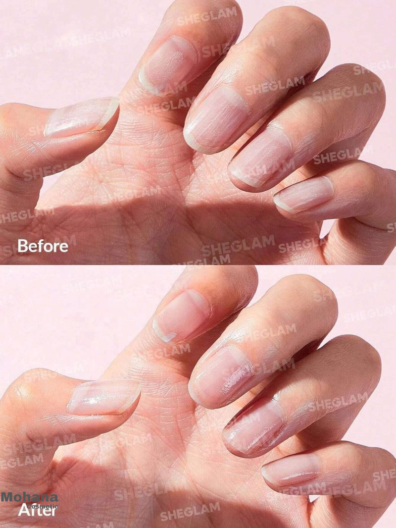 روغن تقویت کننده ناخن شیگلم مدل Blooming Nails - Image 3