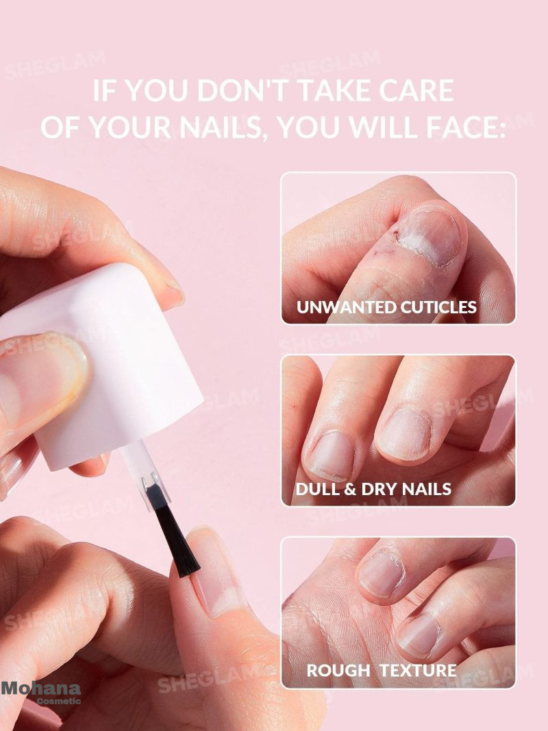 روغن تقویت کننده ناخن شیگلم مدل Blooming Nails - Image 5