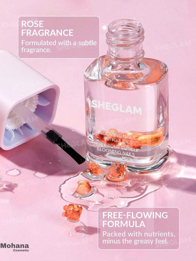 روغن تقویت کننده ناخن شیگلم مدل Blooming Nails - Image 2