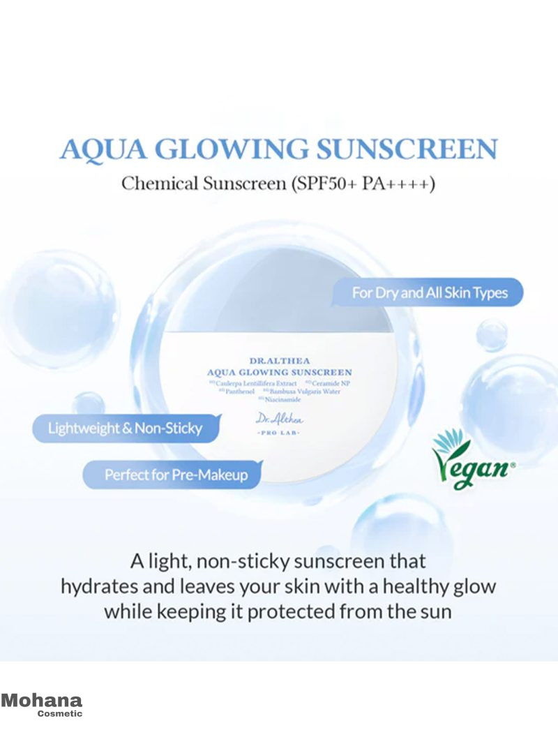 ضدآفتاب آبرسان دکتر التیا مدل Aqua Glowing - Image 2