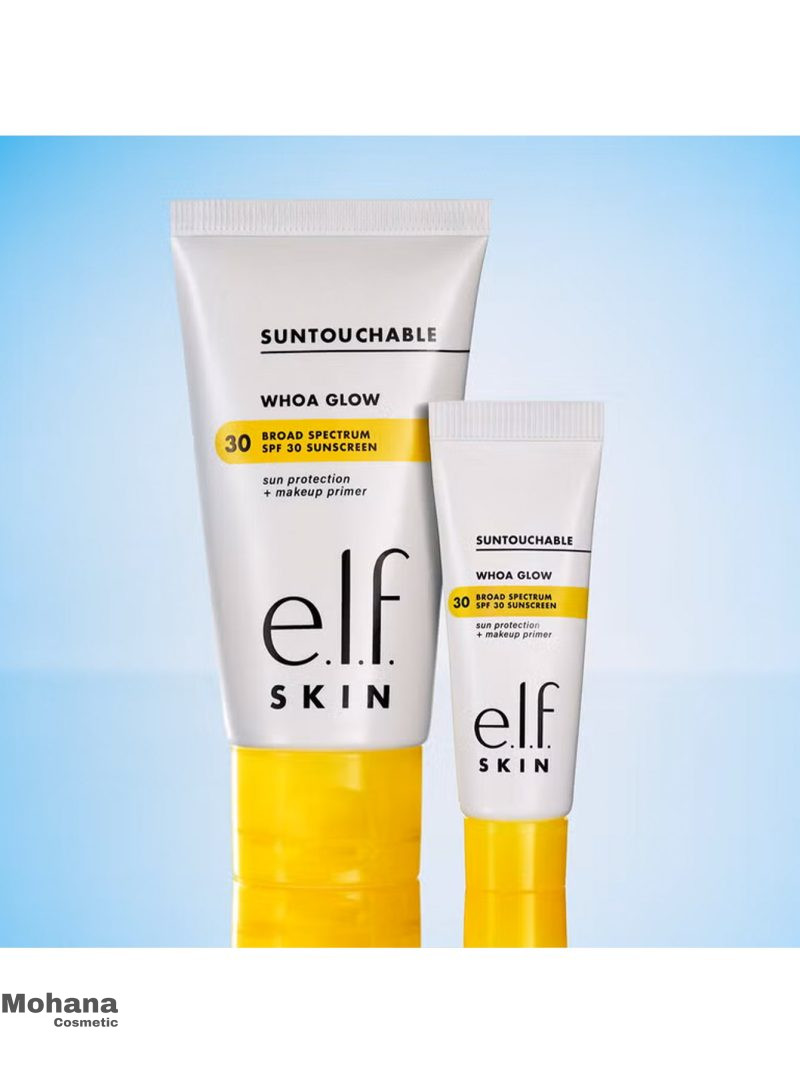 ضدآفتاب و پرایمر الف مدل Whoa Glow SPF 30 - Image 5