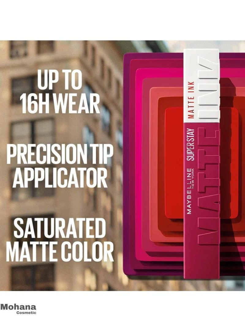 رژلب مایع میبلین مدل Super Stay Matte Ink - تصویر 3