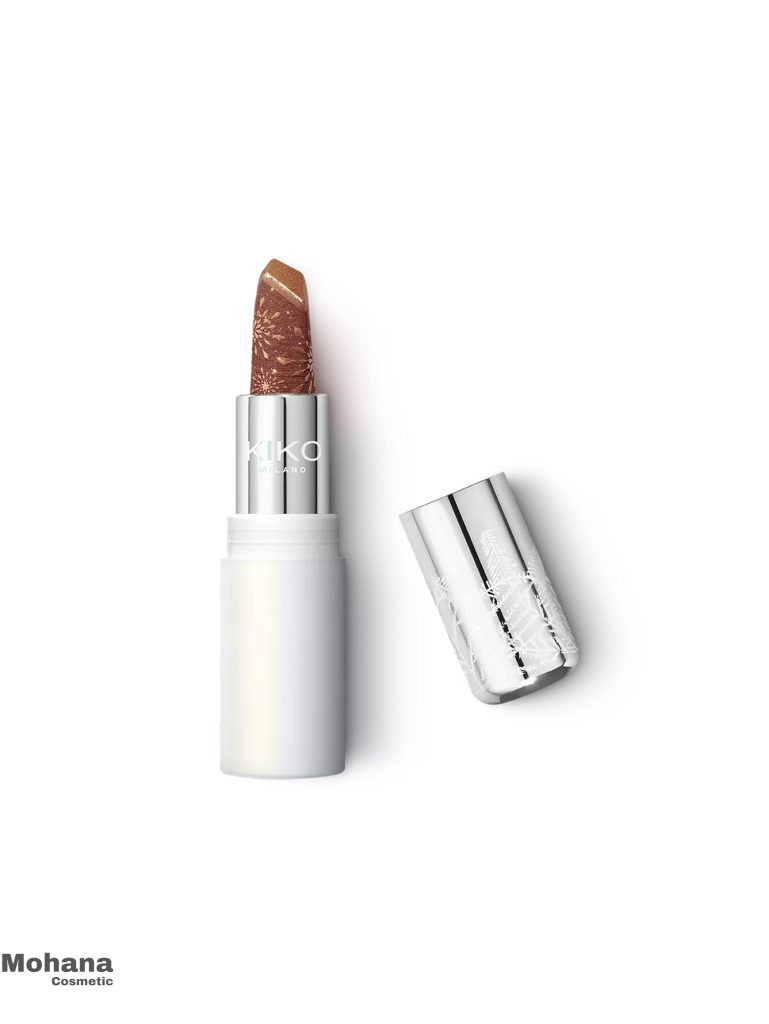 رژلب-کیکو-مدل-snow-kissed-holiday-رنگ-01-Cinnamon-Spice