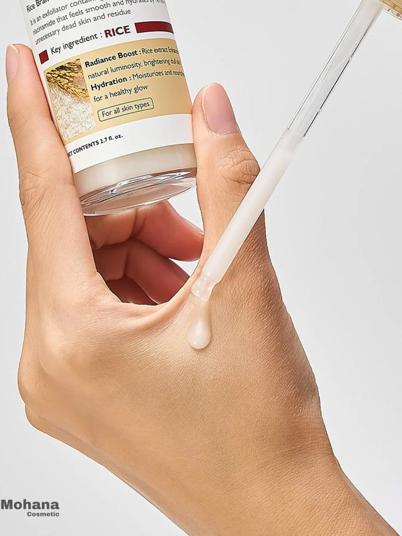 سرم لایه بردار برنج دکتر ملاکسین مدل Peel Shot White Rice - تصویر 3