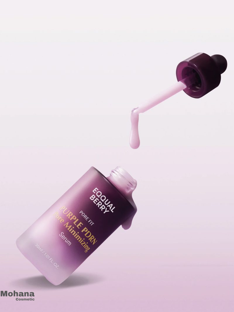 سرم کوچک کننده منافذ و روشن کننده اکوال بری مدل PURPLE PDRN - Image 2