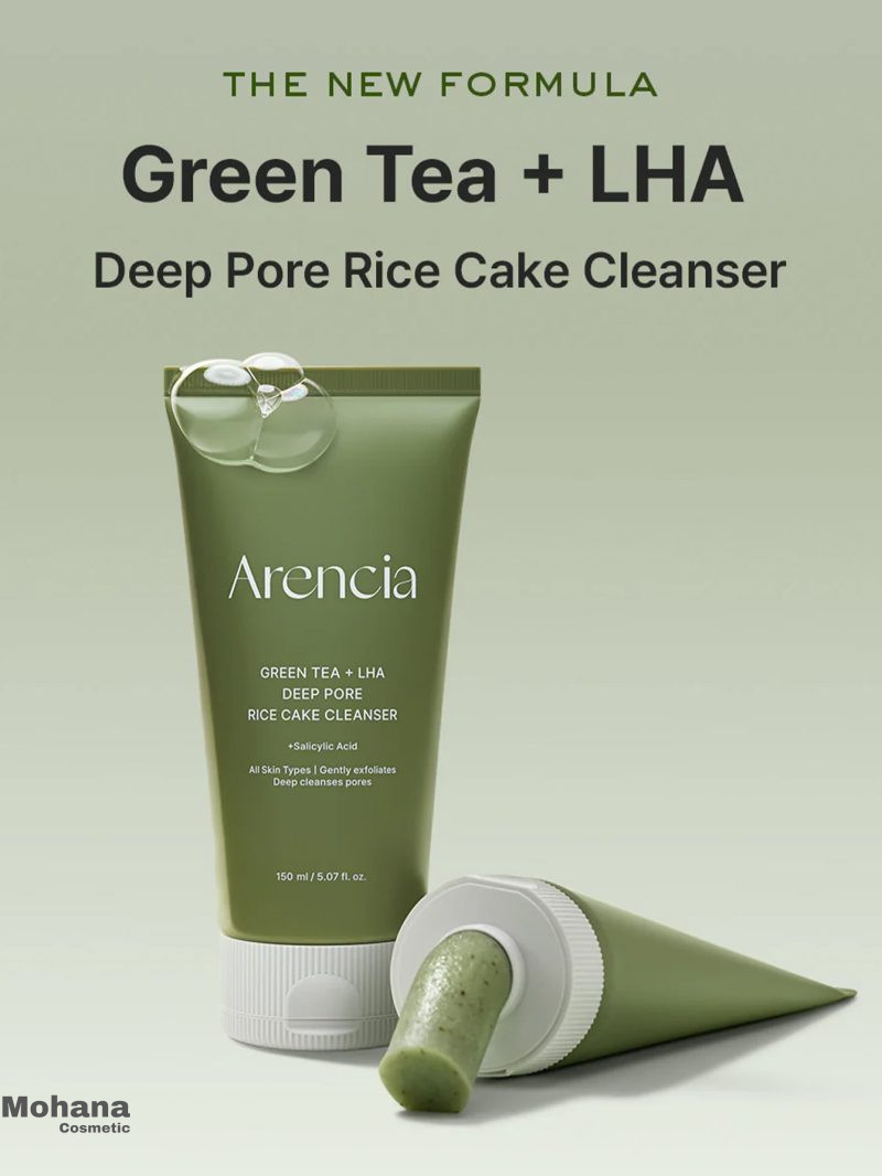 پاک کننده عمیق منافذ آرنسیا مدل Green Tea + LHA - Image 2