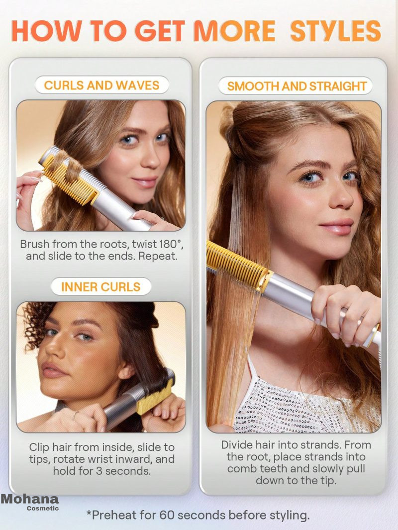 برس حرارتی شیگلم مدل Sleek Chic 3D - Image 2