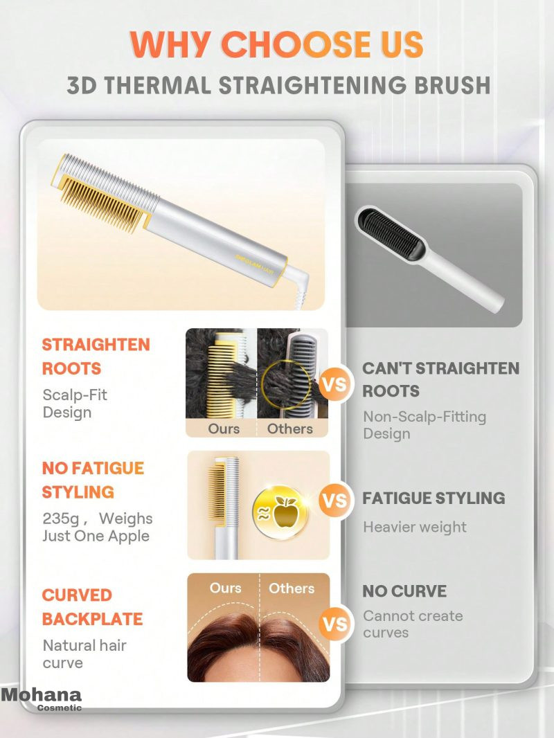 برس حرارتی شیگلم مدل Sleek Chic 3D - Image 5