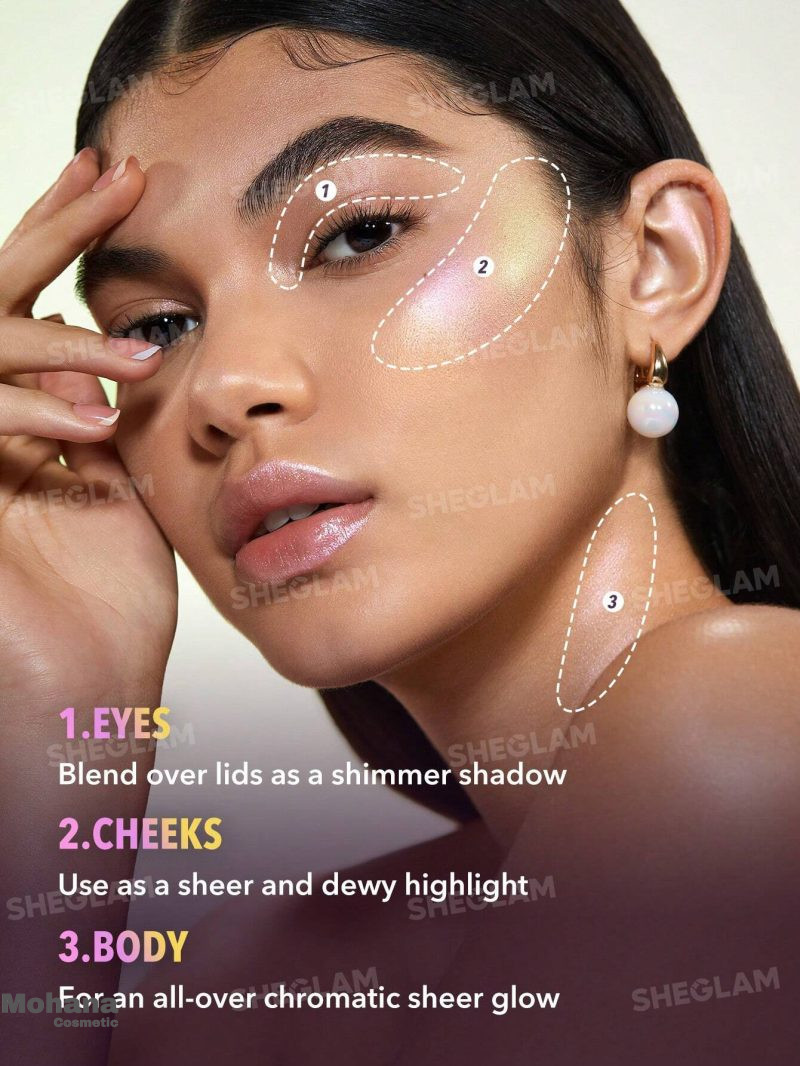 هایلایتر شیگلم مدل Chroma Glow Bloom - Image 2