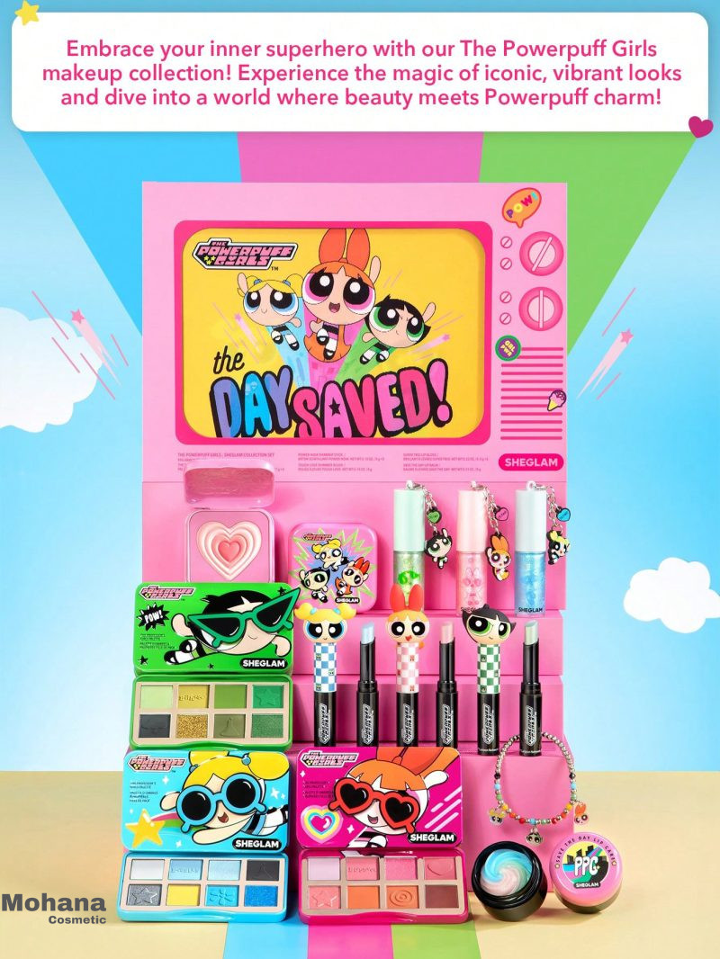 هایلایتر و سایه شیگلم مدل The Powerpuff Girls - تصویر 7
