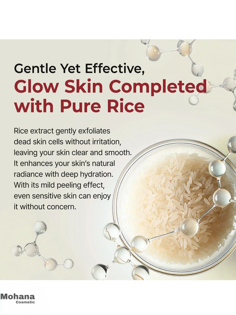 سرم لایه بردار برنج سیاه دکتر ملاکسین مدل Glow Black Rice - Image 5