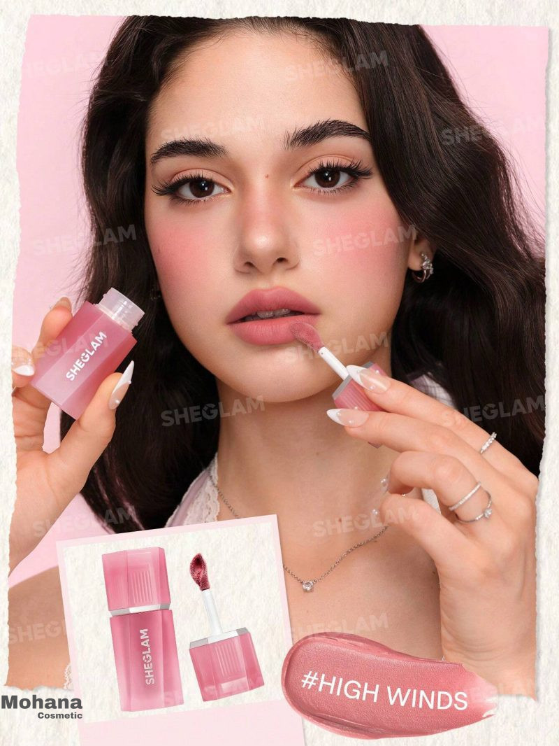 رژگونه و رژ لب شیگلم مدل Cheek Cream رنگ High Winds - تصویر 4