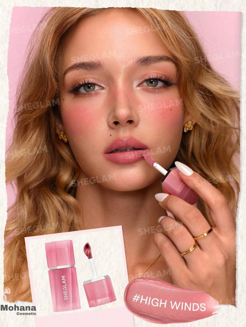 رژگونه و رژ لب شیگلم مدل Cheek Cream رنگ High Winds - تصویر 3