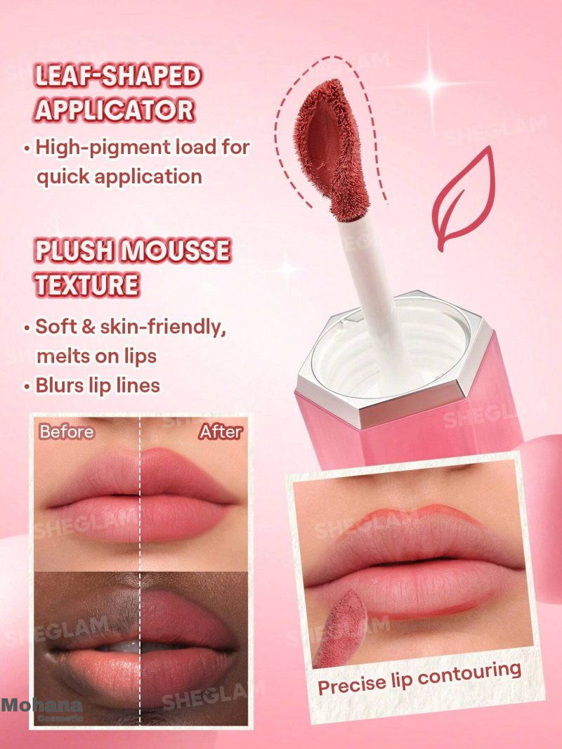 رژگونه و رژ لب شیگلم مدل Cheek Cream رنگ High Winds - تصویر 5