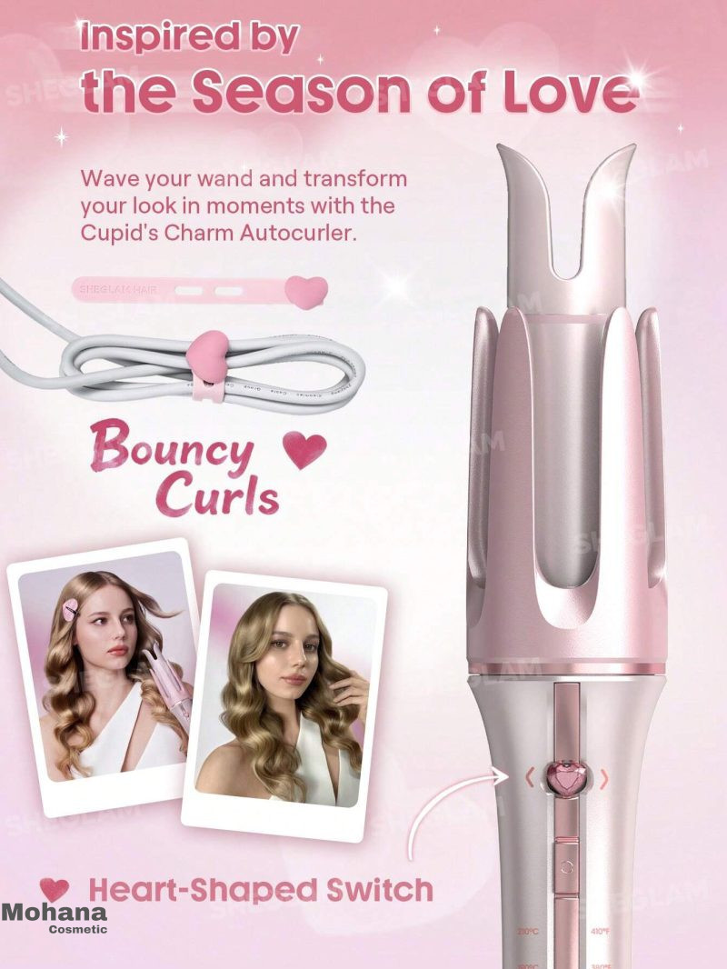 دستگاه کرلی صورتی شیگلم مدل Cupid's Charm - Image 8