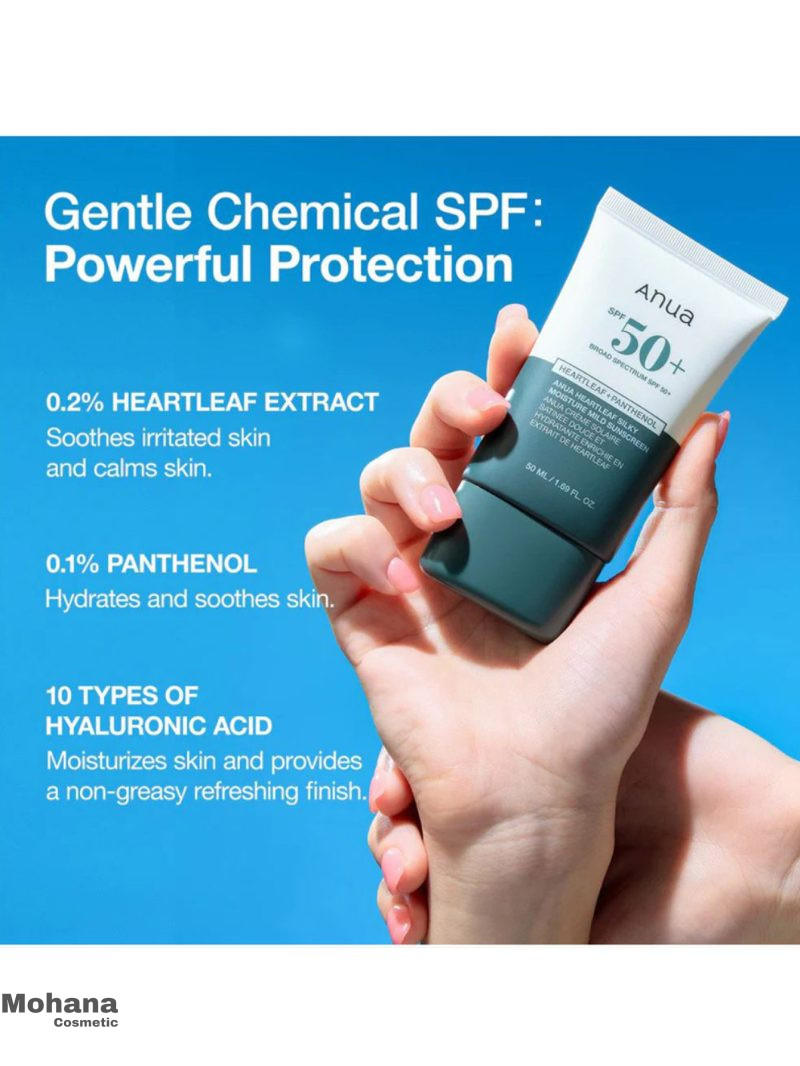 ضدآفتاب آنوا مدل Heartleaf and Panthenol - Image 6