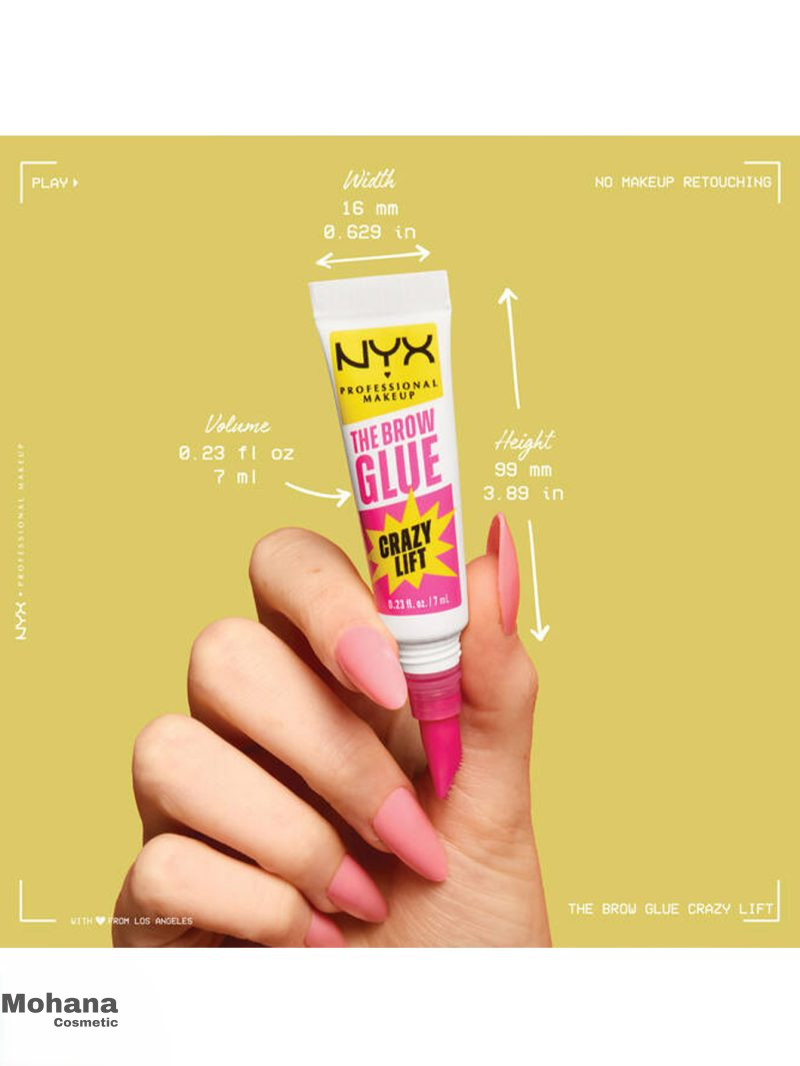 ژل لیفت ابرو نیکس مدل Crazy Lift - Image 8