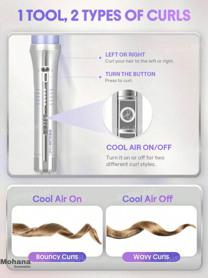 دستگاه کرلی شیگلم مدل One Touch Airflow - Image 7
