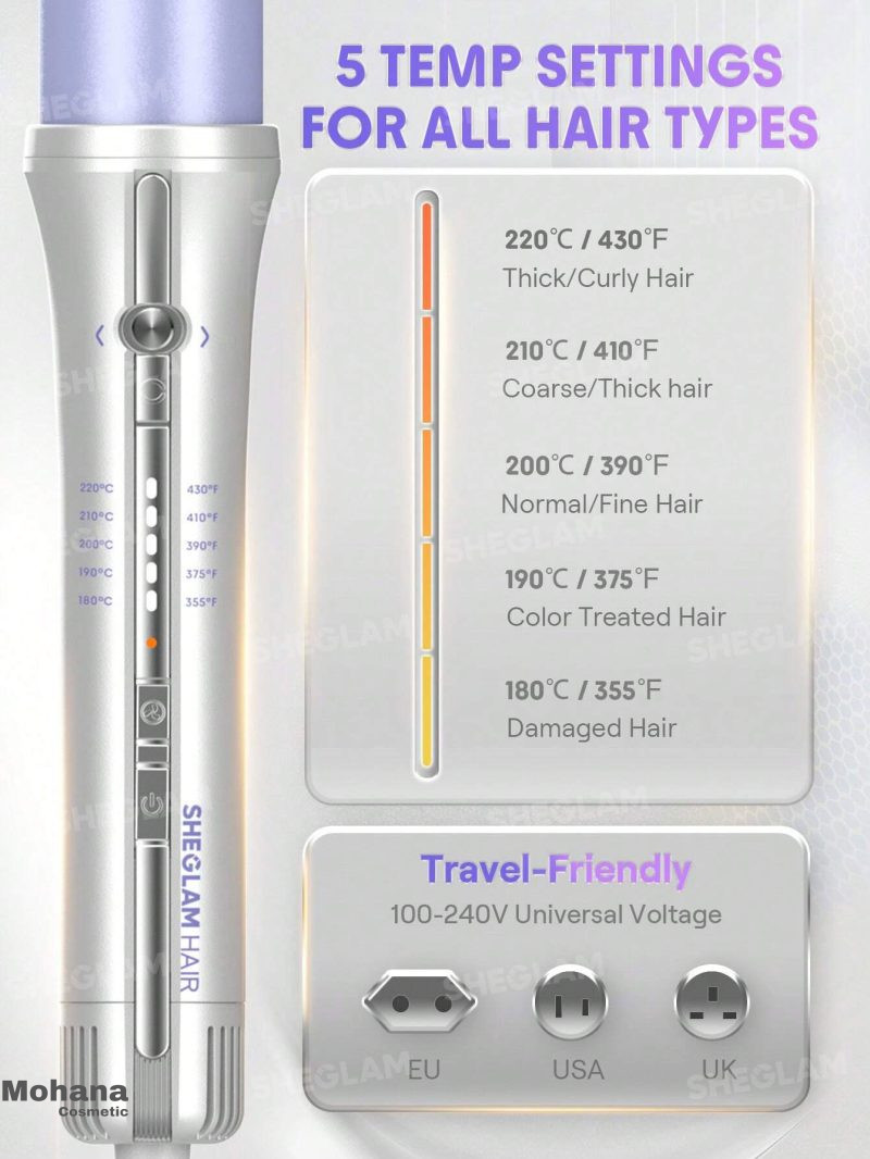 دستگاه کرلی شیگلم مدل One Touch Airflow - Image 9