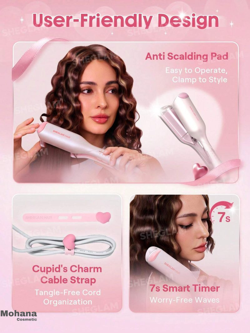 دستگاه کرلی ساحلی شیگلم مدل Cupid's Charm - Image 4