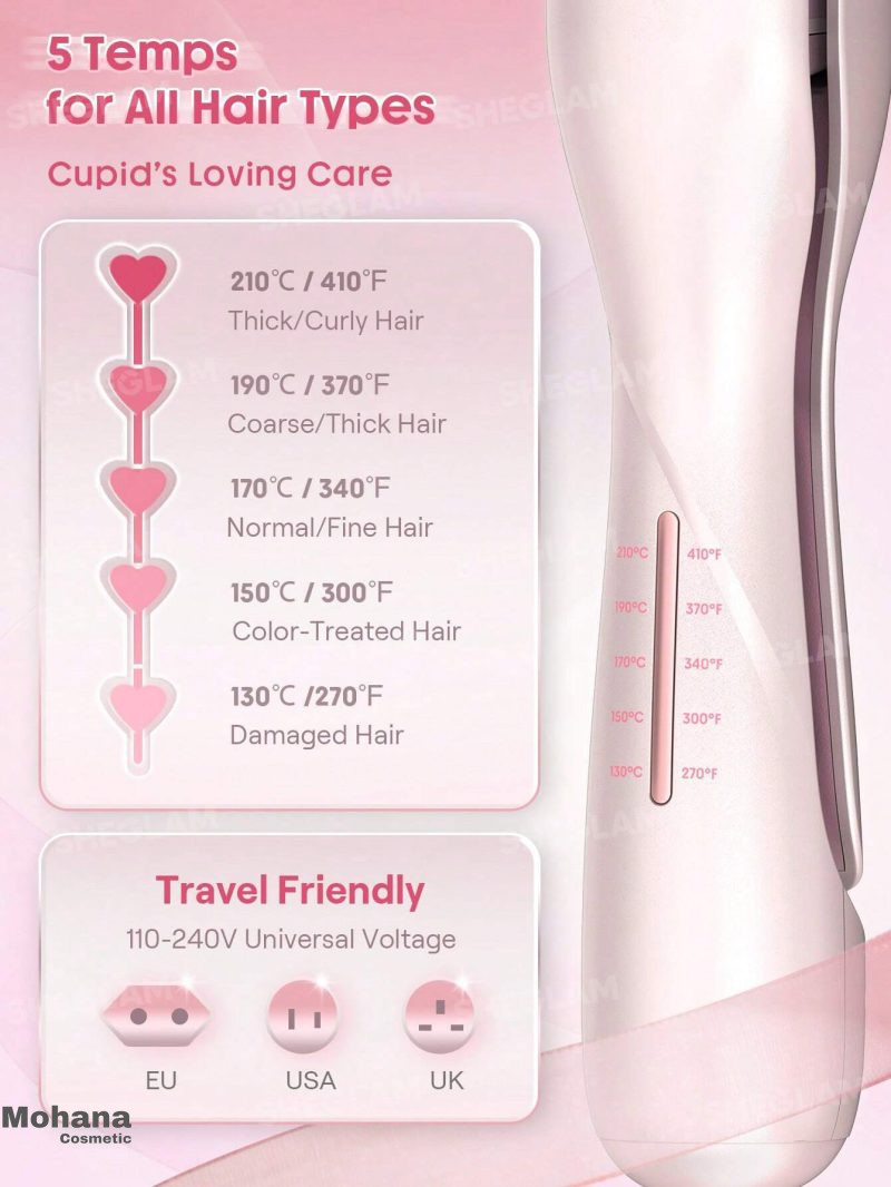 دستگاه کرلی ساحلی شیگلم مدل Cupid's Charm - Image 7
