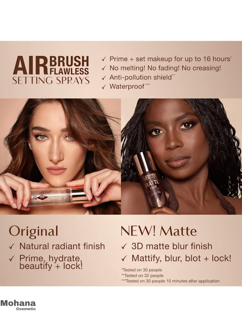 اسپری فیکس مینی شارلوت تیلبری مدل Airbrush Flawless - Image 5