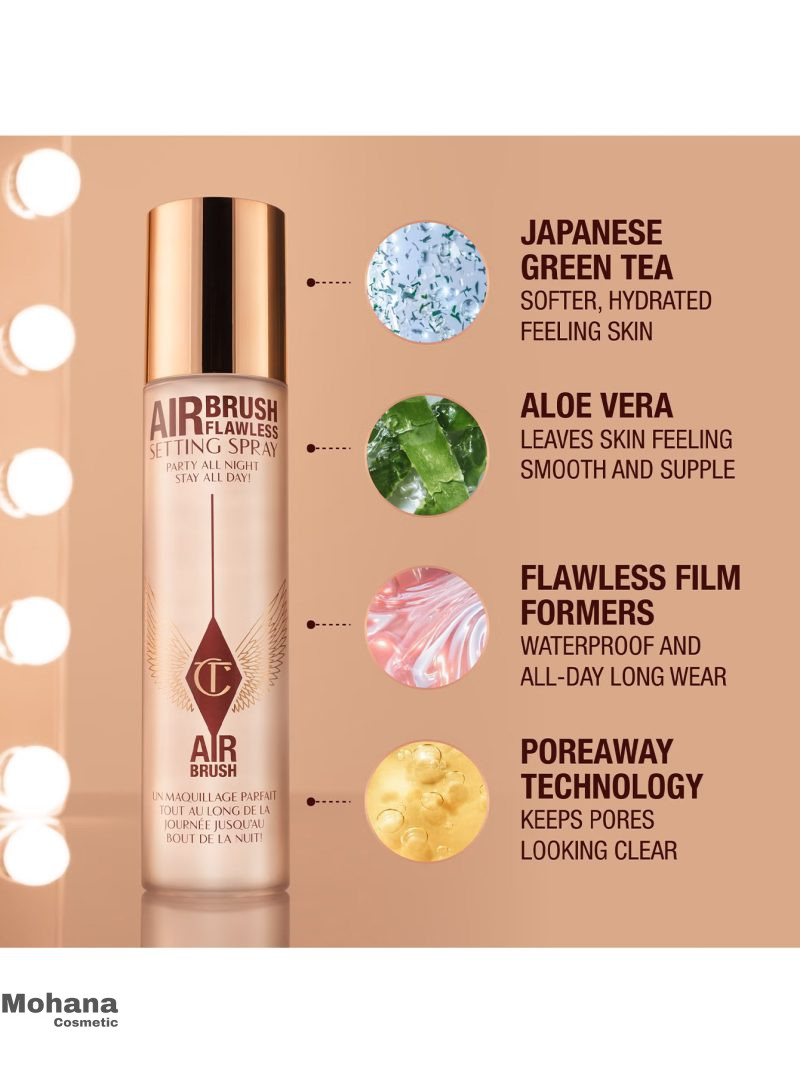 اسپری فیکس مینی شارلوت تیلبری مدل Airbrush Flawless - Image 8