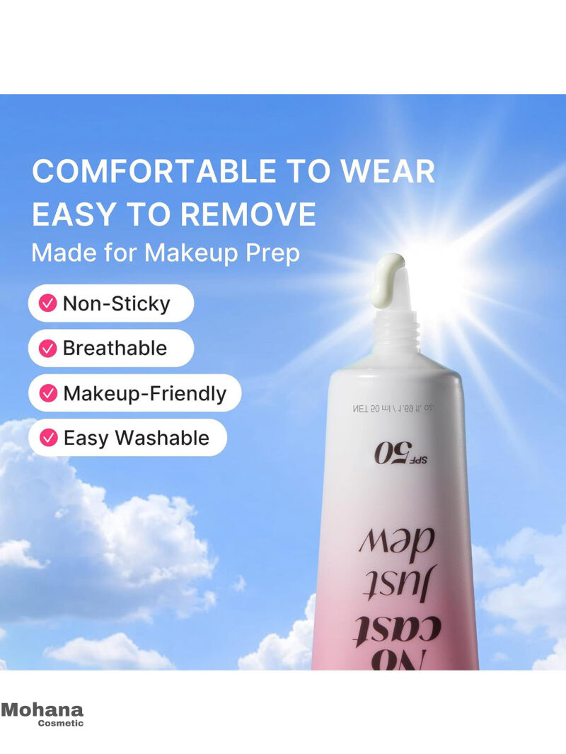 ضدآفتاب PDRN مدی کیوب مدل No Cast Just Dew - Image 6