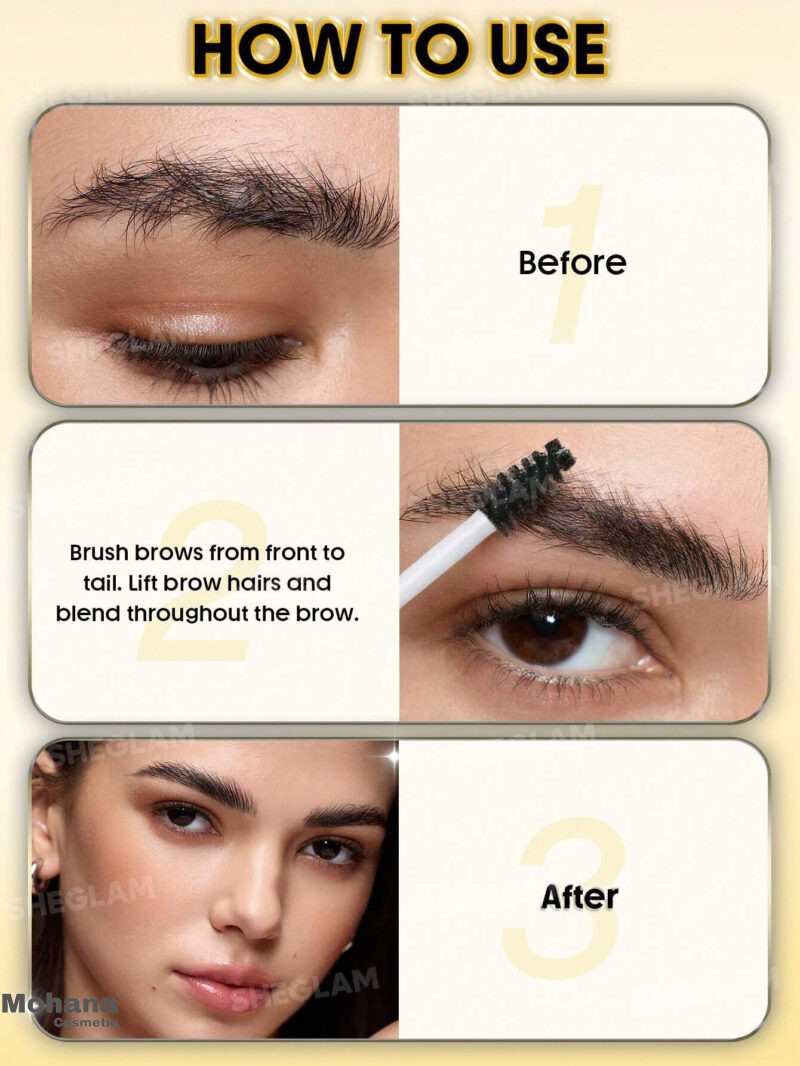 ژل لیفت ابرو شیگلم مدل Brow Behavior Taming - Image 5