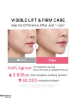 کرم ضد چروک گردن کلاژن و PDRN مدی کیوب مدل Gua Sha - Image 4