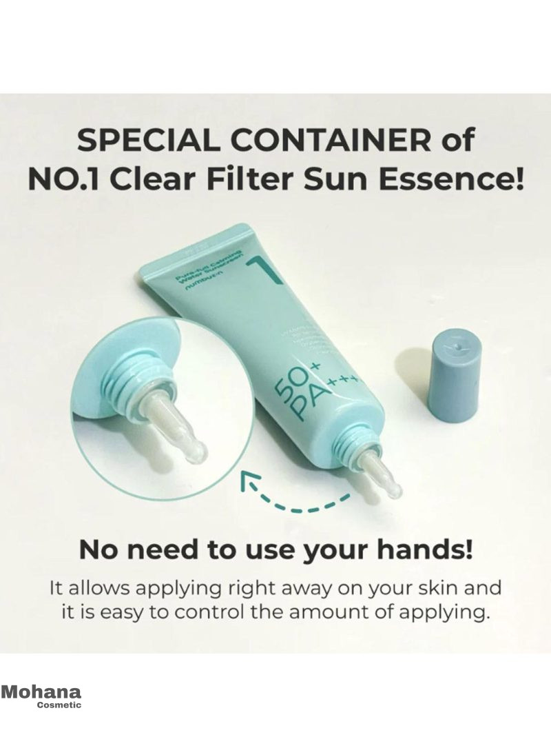 اسنس ضدآفتاب شماره 1 نامبوزین مدل Clear Filter - تصویر 3