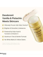 دئودورانت مدی کیوب مدل Fresh That Lasts روشن کننده و ازبین برنده تیرگی زیربغل با رایحه وانیل و پسته - تصویر 6