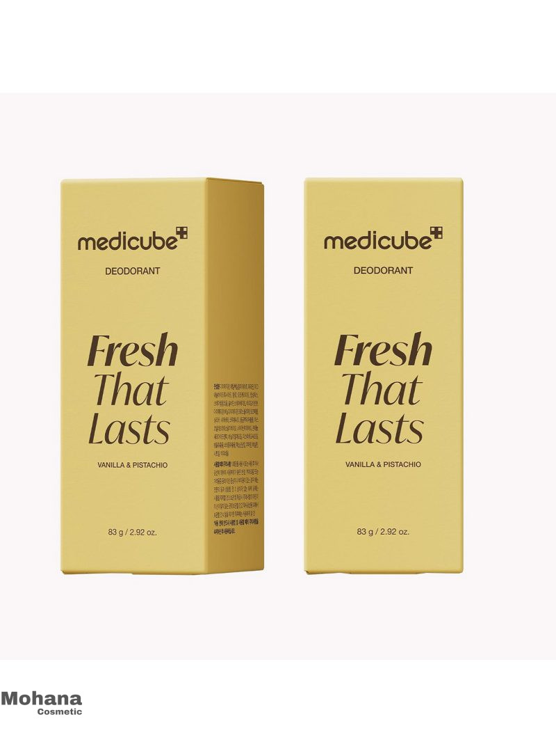 دئودورانت مدی کیوب مدل Fresh That Lasts روشن کننده و ازبین برنده تیرگی زیربغل با رایحه وانیل و پسته - تصویر 8