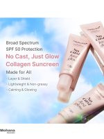 ضدآفتاب کلاژن مدی کیوب مدل No Cast Just Glow - Image 2
