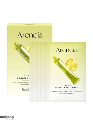 ماسک-ورقه-ای-ویتامین-سی-آرنسیا-مدل-Booster-Shot
