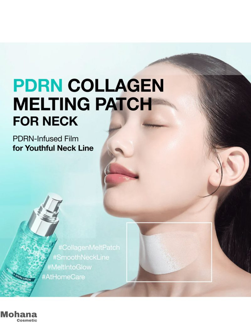 پچ ذوب شونده گردن آنوا حاوی کلاژن و PDRN - تصویر 2